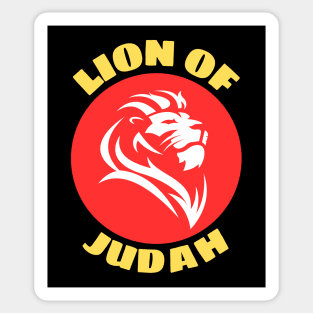 Lion Of Judah | Christian Saying Sticker